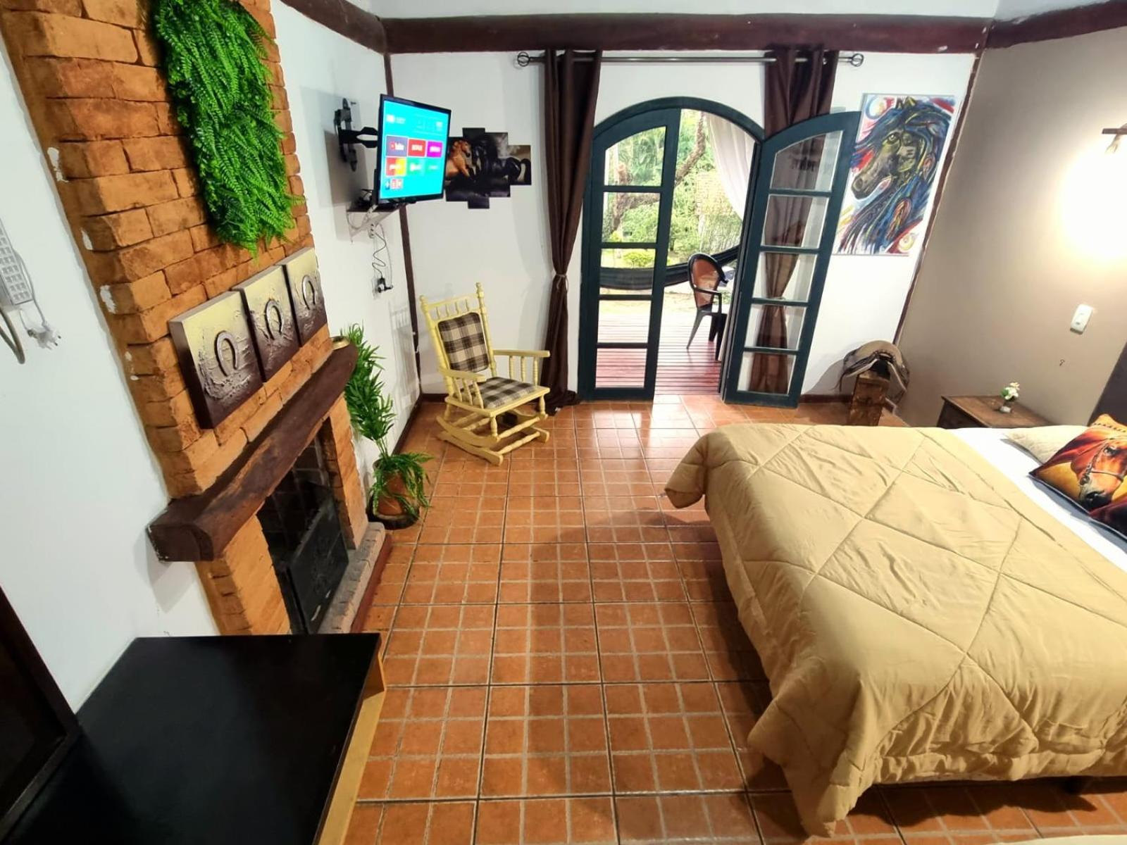 Cabanas Espada De Sao Jorge São Roque Habitación foto