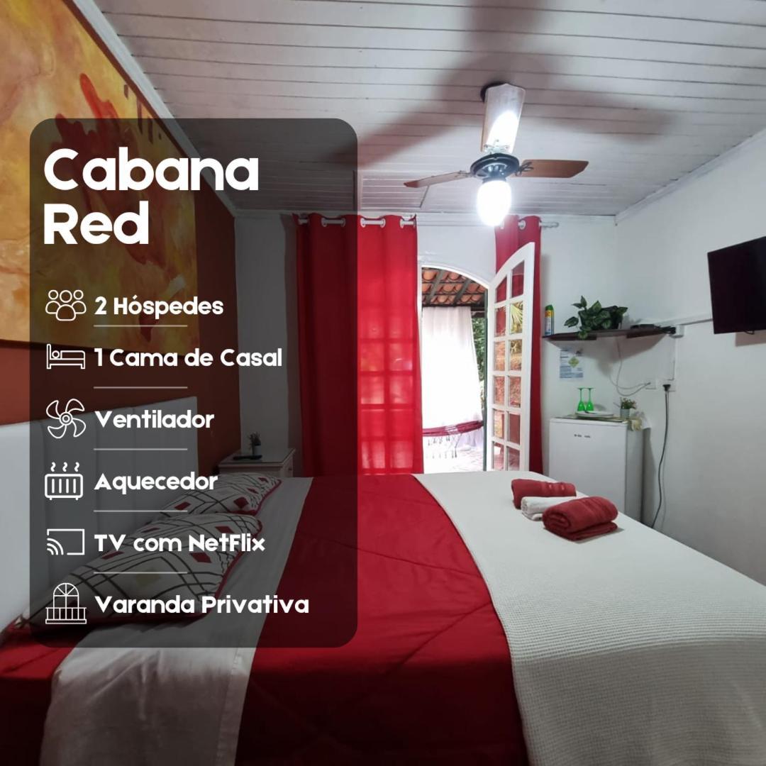 Cabanas Espada De Sao Jorge São Roque Exterior foto